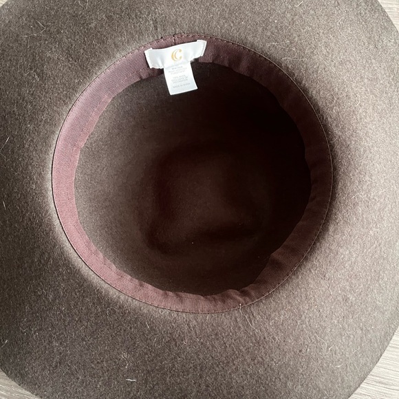 Charming Charlie wool felt floppy boho hat - Picture 4 of 10